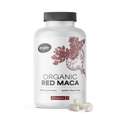 BIO Rdeča maca 3000 mg, 365 kapsul